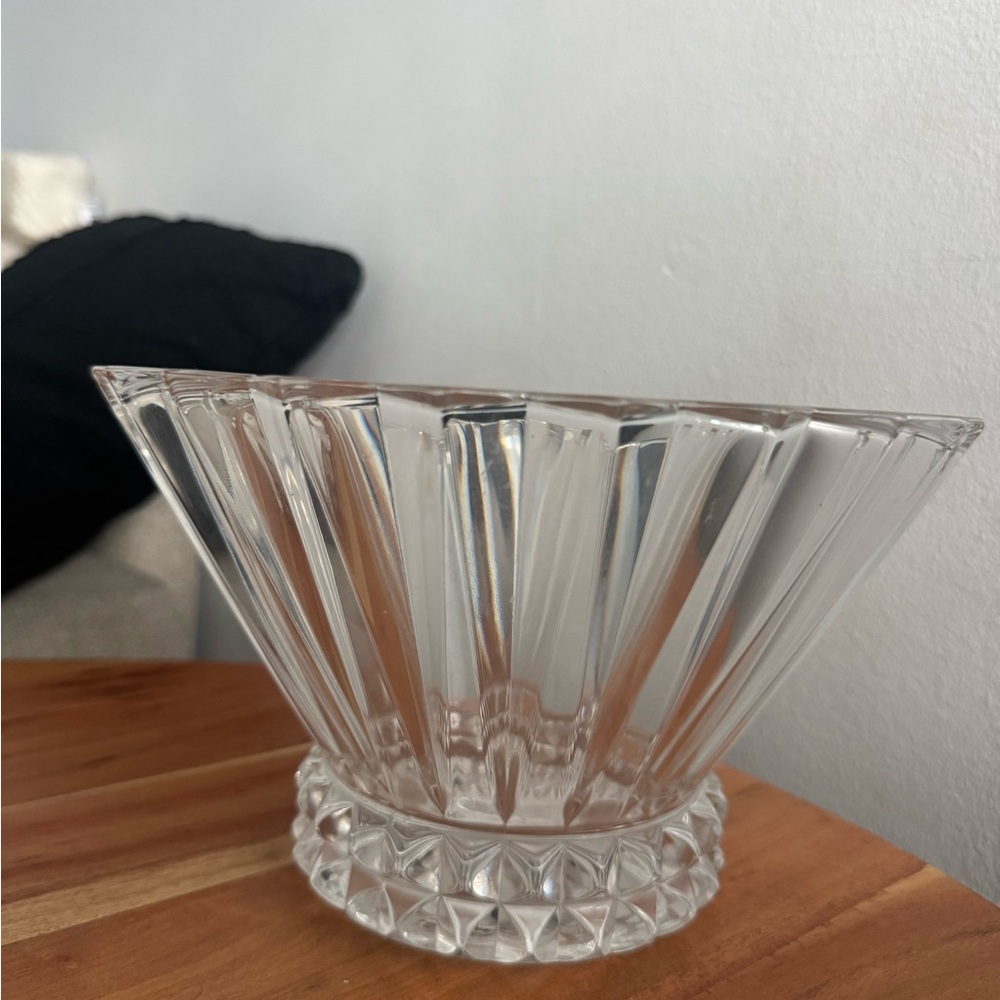 Rosenthal Clear Cut Glass Bowl - Crystal Finish